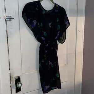 90s Mossimo brand dolman sleeves dress will need slip